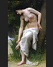 William Bouguereau After the Bath painting